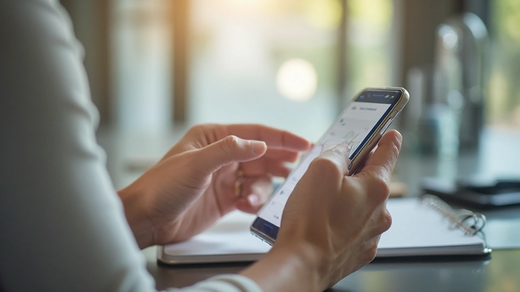 Persoon die op tablet financiële doelstellingen plant met grafieken en budgetapplicatie